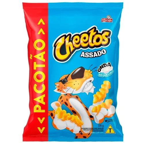 Chips Cheetos Onda Requeijão 90g