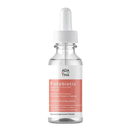 Sérum Facial Clareador Antioxidante Ada Tina Fotobiotic Sun Activated 30ml