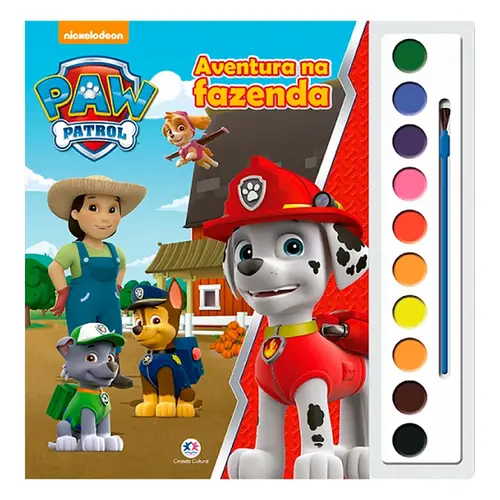Livro Patrulha Canina Aventura Na Fazenda