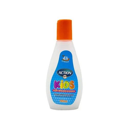 Repelente De Insetos Action Kids Loção 105ml