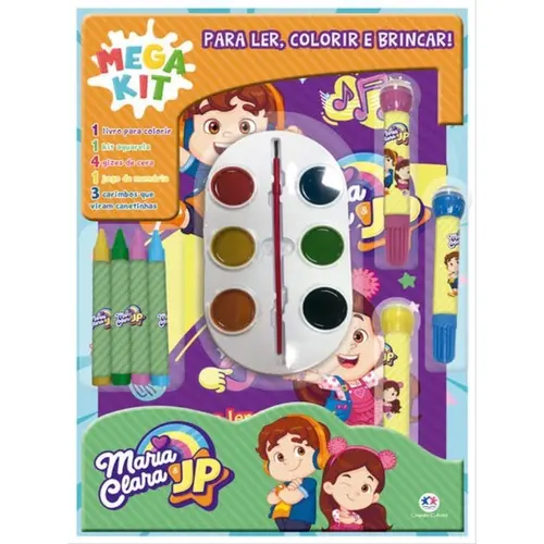 Livro Maria Clara E Jp Ler/Colorir/Brincar