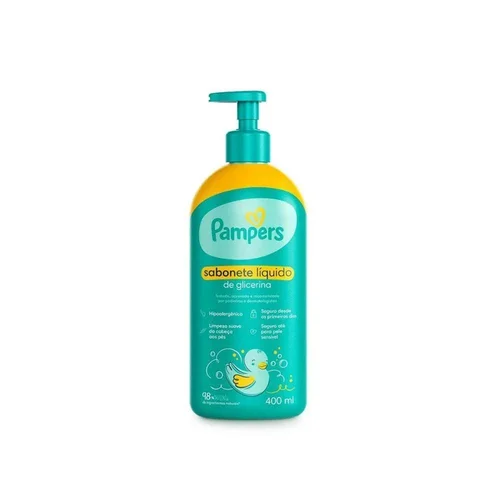 Sabonete Líquido Pampers Com Glicerina 400Ml