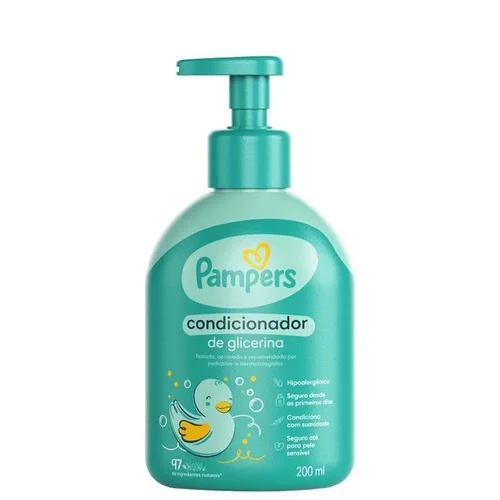Condicionador Pampers Com Glicerina 200Ml