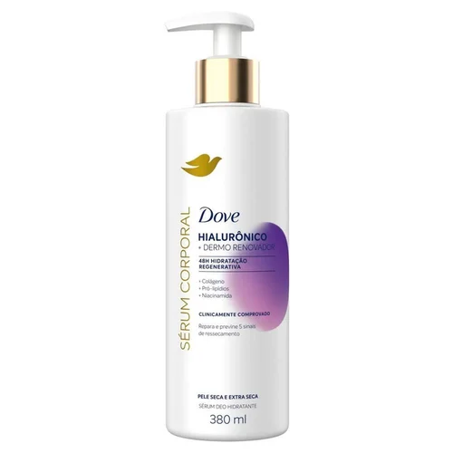 Sérum Deo Hidratante Corporal Dove Hialurônico + Dermo Renovador 380ml