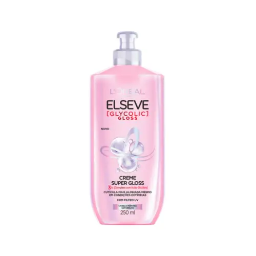 Creme Para Pentear Elseve Glycolic Gloss 250ml