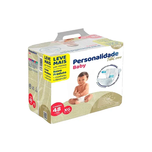 Fralda Personalidade Bag Total Care Xg 48Un