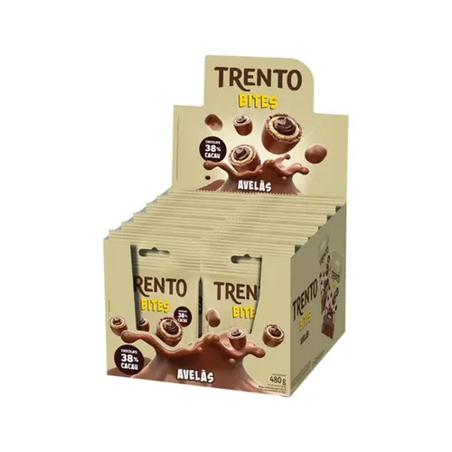 Chocolate Trento Bites Avela Ao Leite 40G
