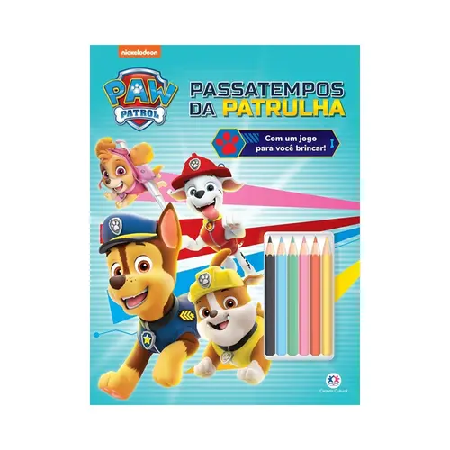 Livro Patrulha Canina Passatempos