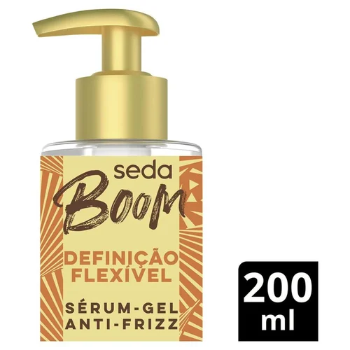 Sérum Gel Antifrizz Seda Boom Definição Flexível 200ml