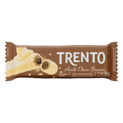 Chocolate Trento Avela Chocolate Branco 32G