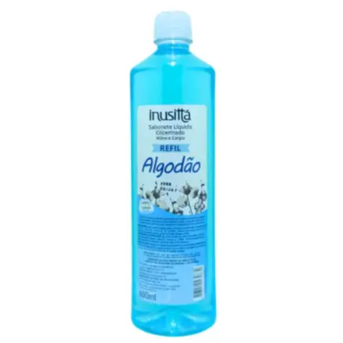 Sabonete Líquido Inusitta Refil 600ml Algodão