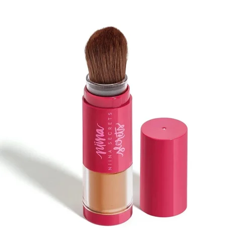 Pó Facial Kabuki Niina Secrets 3,5G Cor 3