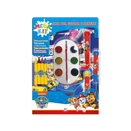 Livro Patrulha Canina Ler/Colorir/Brincar