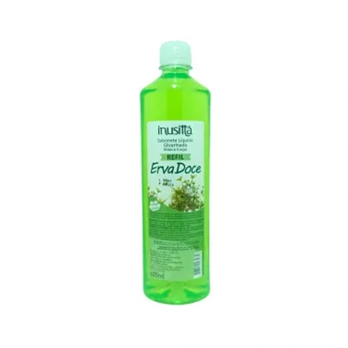 Sabonete Líquido Inusitta Refil 600ml Erva Doce