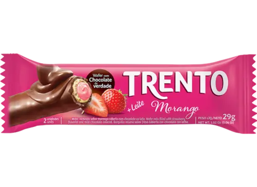 Chocolate Trento Morango/Chocolate 29G