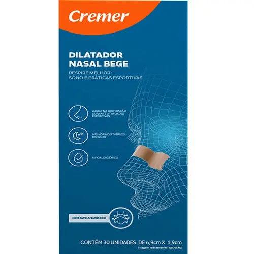 Dilatador Nasal 30Un Cremer