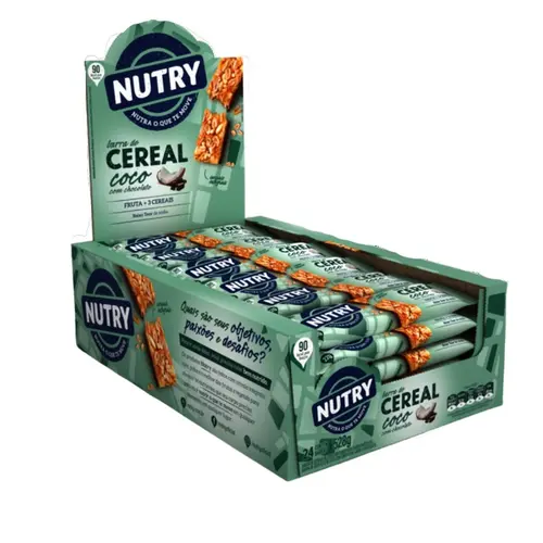 Barra De Cereal Nutry Coco Chocolate 22G