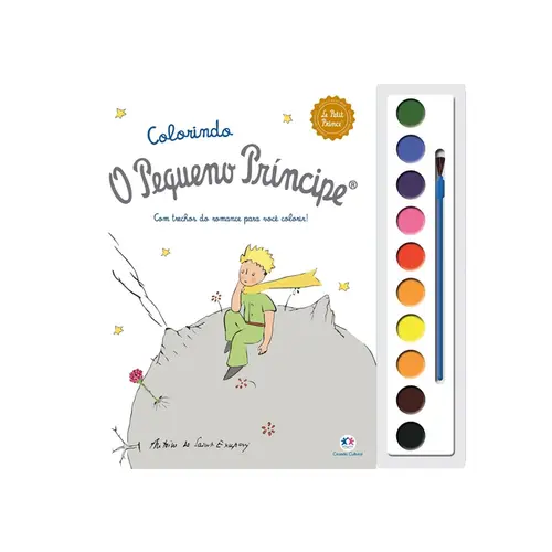 Livro O Pequeno Principe Cores E Amizade