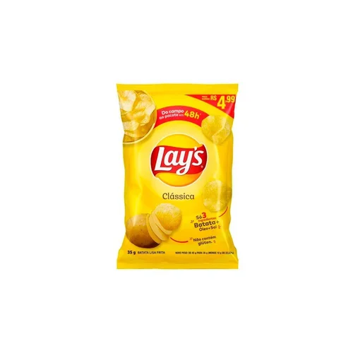 Chips Lays Clássica 35G