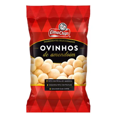 Chips Amendoim Ovinho 65G
