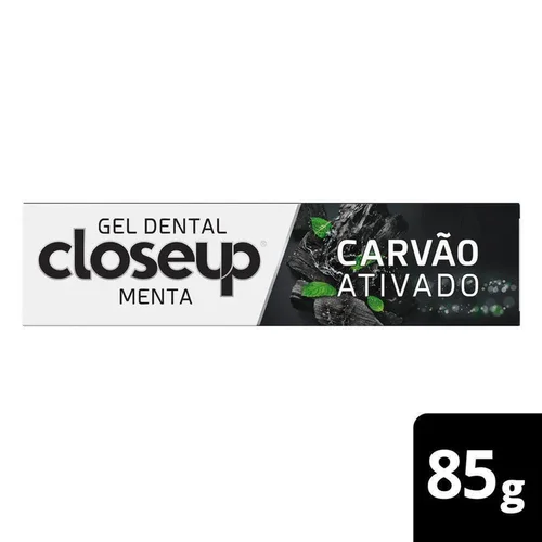 Gel Dental Closeup Carvão Ativado 85G