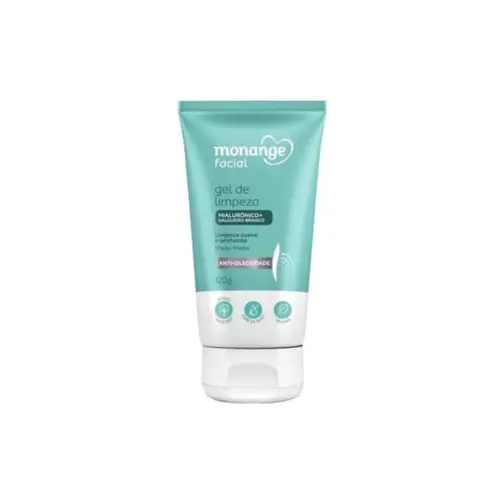 Gel de Limpeza Facial Monange Antioleosidade 120G
