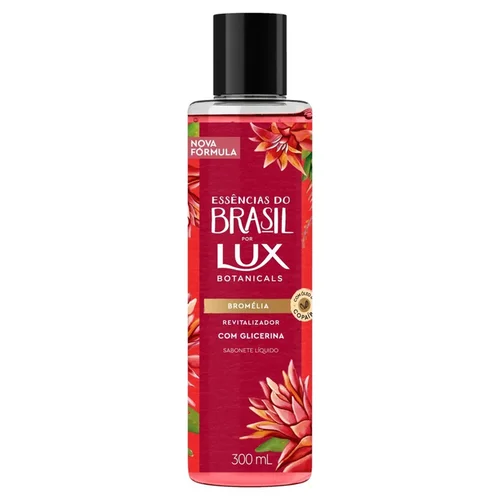 Sabonete Líquido Lux Essências Brasil Bromélia 300ml