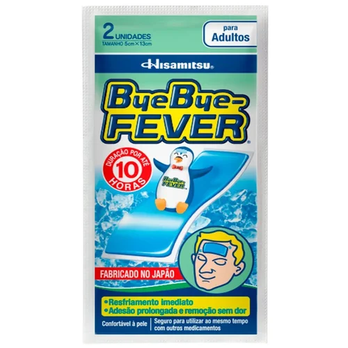 Bye Bye Fever 5X13Cm 2Un
