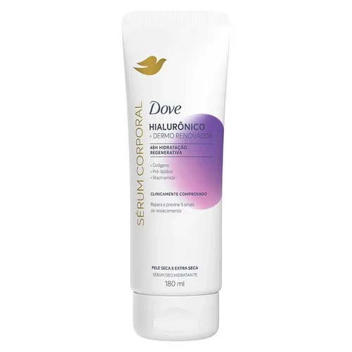 Sérum Deo Hidratante Corporal Dove Hialurônico + Dermo Renovador 180ml