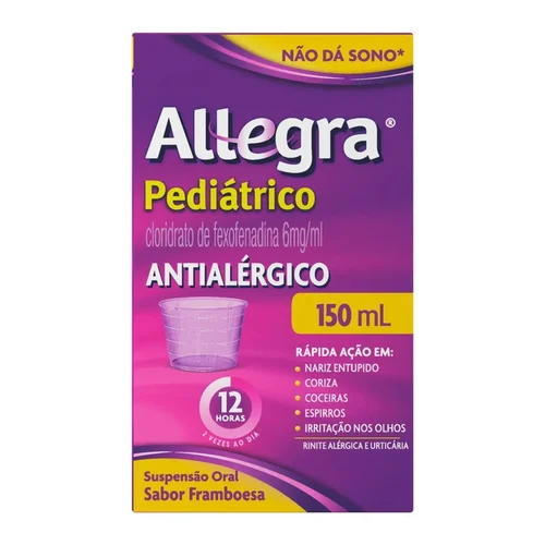 Allegra Ped 150Ml C/Copo