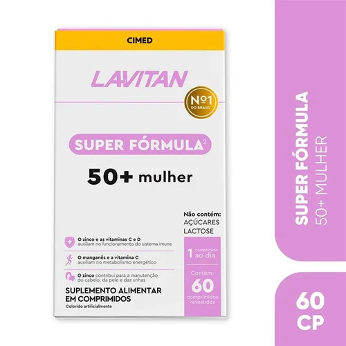 Lavitan 50+ Super Mulher 60Drg