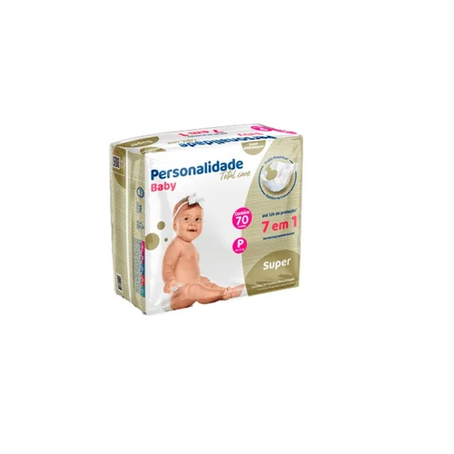 Fralda Personalidade Bag Total Care P 70Un