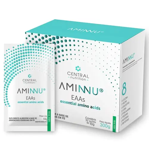 Aminnu Sabor Limão 30 Sachês De 10G
