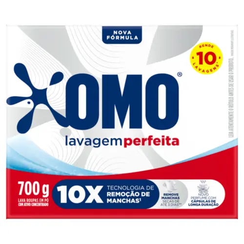 Sabão em Po Omo Lavagem Perfeita 700G