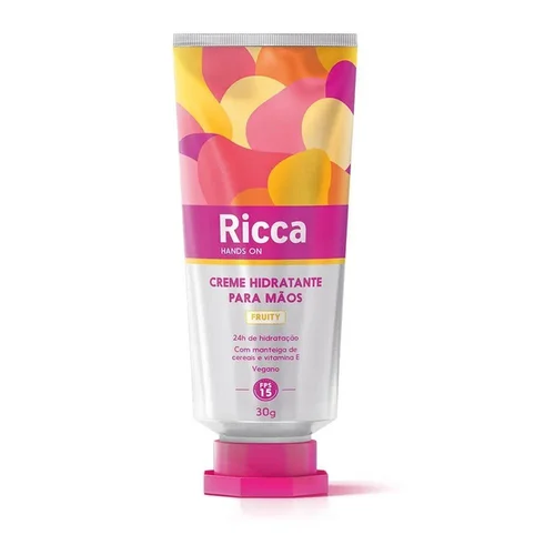 Creme Para Mãos Hidratante Ricca Fps15 Fruity Ref 2809