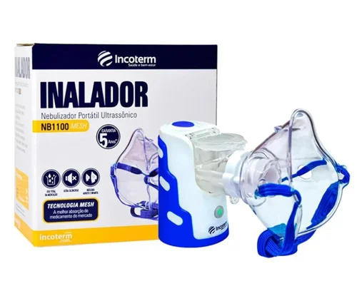 Inalador Nebulizador Incoterm Portatil Nb1100