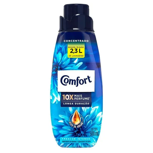 Amaciante Comfort Frescor Intenso Azul 500ml