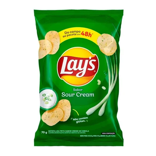 Chips Lays Sour Cream 62g