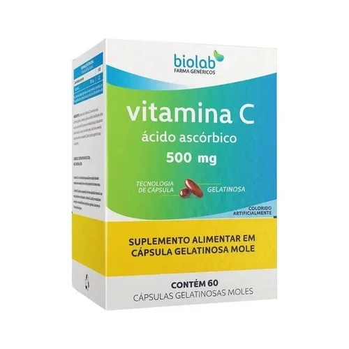 Vitamina C 500Mg 60Cps
