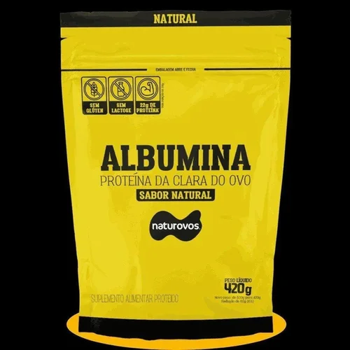 Albumina Naturovos 420G Natural
