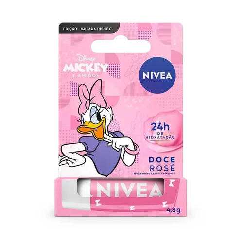 Hidratante Labial Nivea Doce Rosé Disney