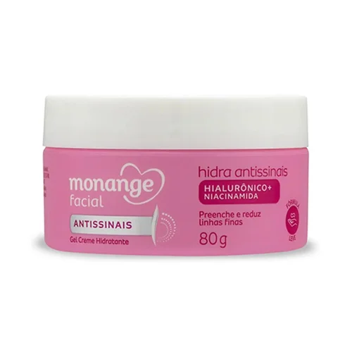 Hidratante Facial Monange Antissinais 80G