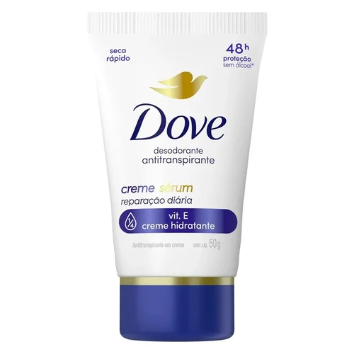 Desodorante Creme Dove Sérum Vit E Reparação Diaria 50G
