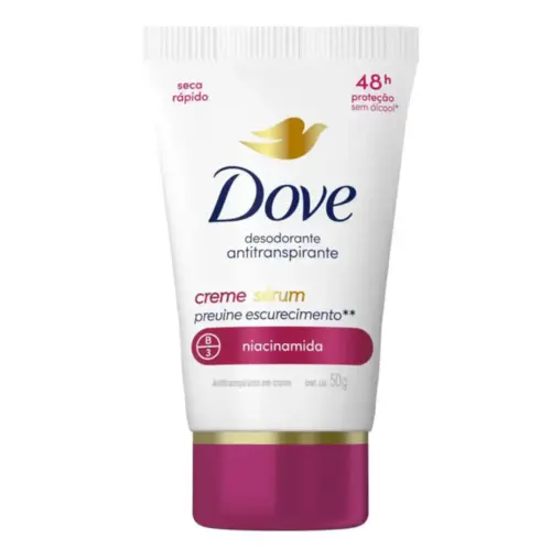 Desodorante Creme Dove Sérum Niacinamida Previne Escurecimento 50G