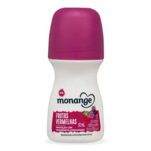 Desodorante Roll-On Monange Frutas Vermelhas 50ml