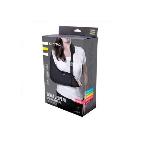 Tipoia Velpeau Estofada Bilateral Kestal Gg Ksn027 Preto