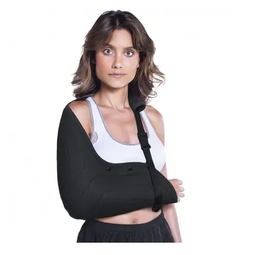 Tipoia Velpeau Estofada Bilateral Kestal Gg Ksn027 Preto