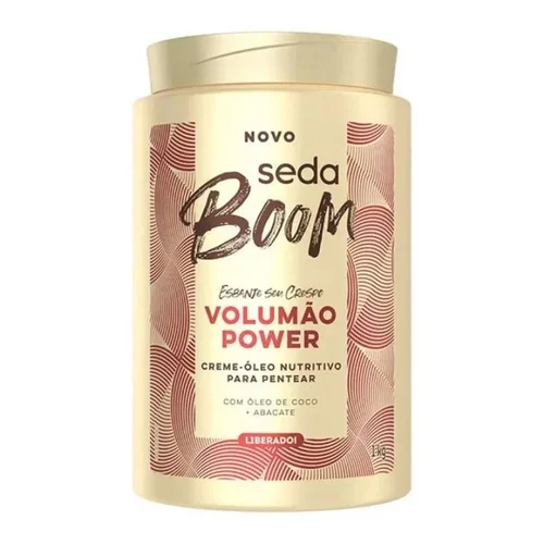 Creme Para Pentear Seda Boom Volumão Power 1Kg