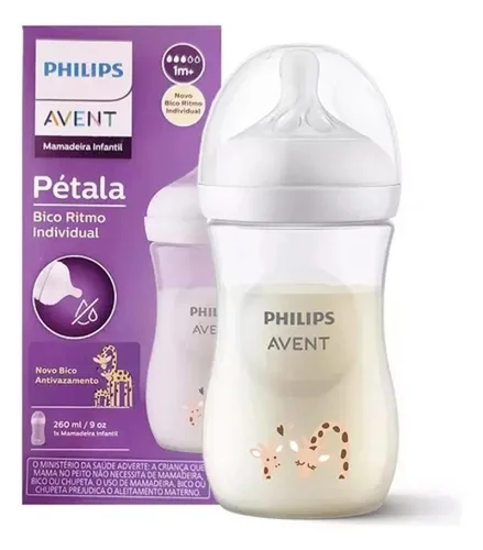 Mamadeira Philips Avent Petala 1 Mes+ Girafa 260ml