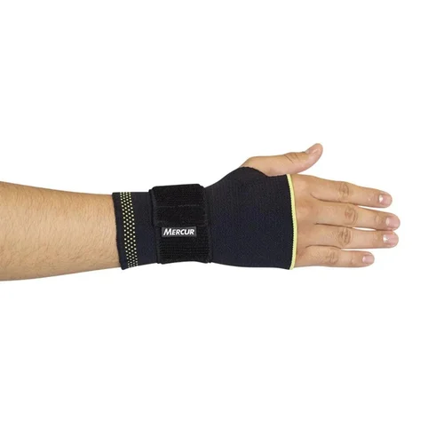 Munhequeira Mercur 0651 Compressão Elástica Com Tala Esquerda Tam Gg